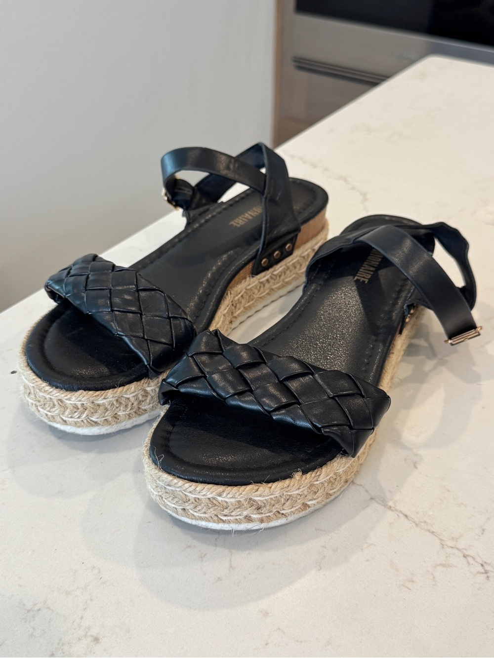 Women's Mae woven espadrille wedge sandals